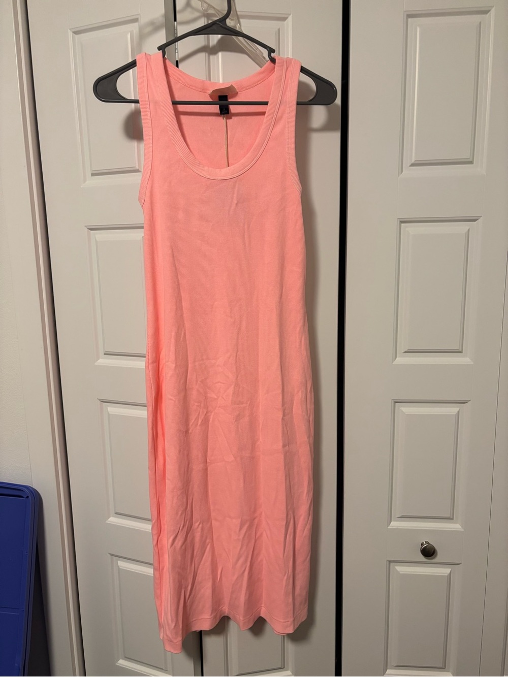 Universal Thread Coral Pink Sleeveless Tank Maxi Dress